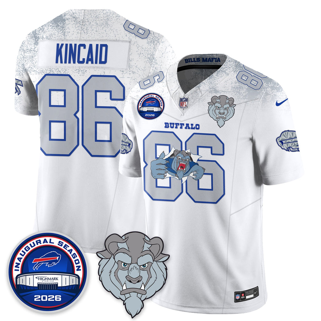 BUF x Hairy Blue Beast Edition Vapor Jersey - Stitched