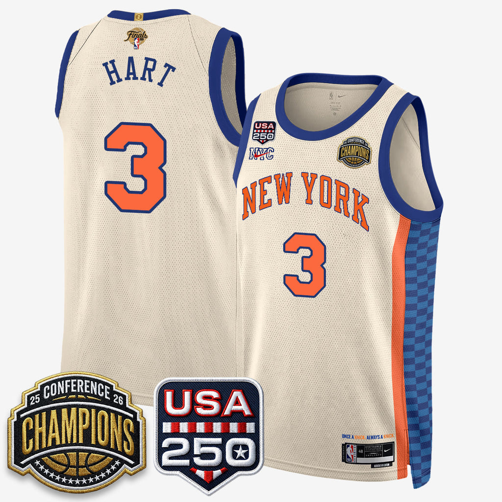 NYK 2026 Basketball  Eastern Conference Champions City Edition Jersey V2- Stitched
