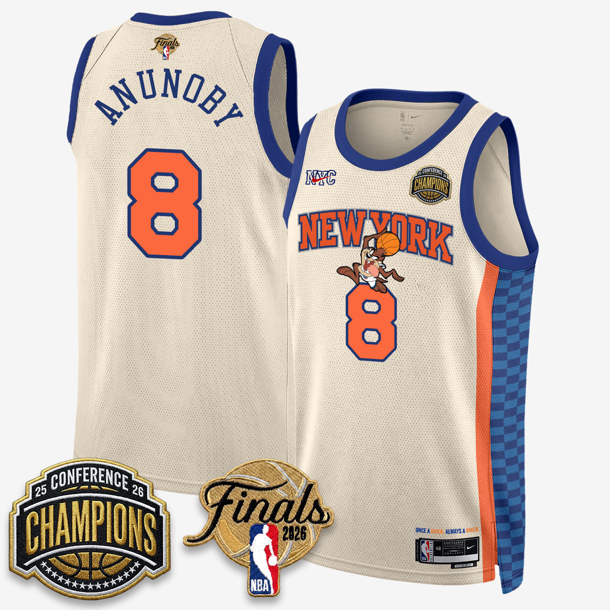 NYK 2026 Basketball  Eastern Conference Champions x Looney Tunes Vapor Jersey V2- Stitched