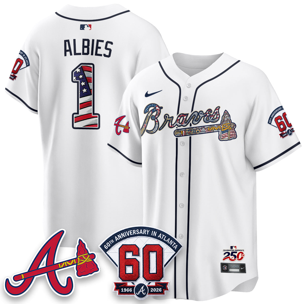 ATL 2026 Independence Day USA Vapor Limited Jersey - Stitched