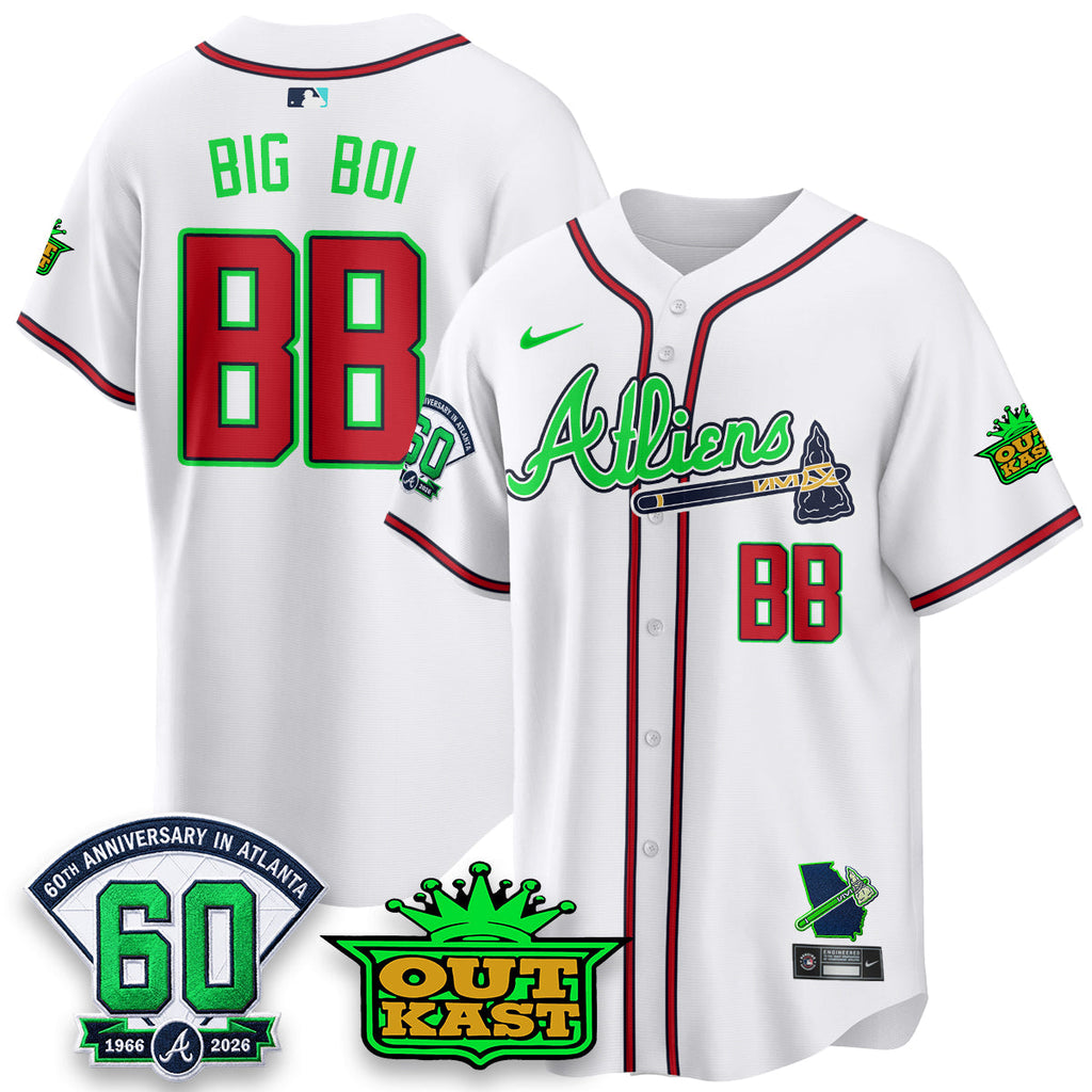 ATL x Atliens Cool Base Galaxy Version Jersey - Stitched