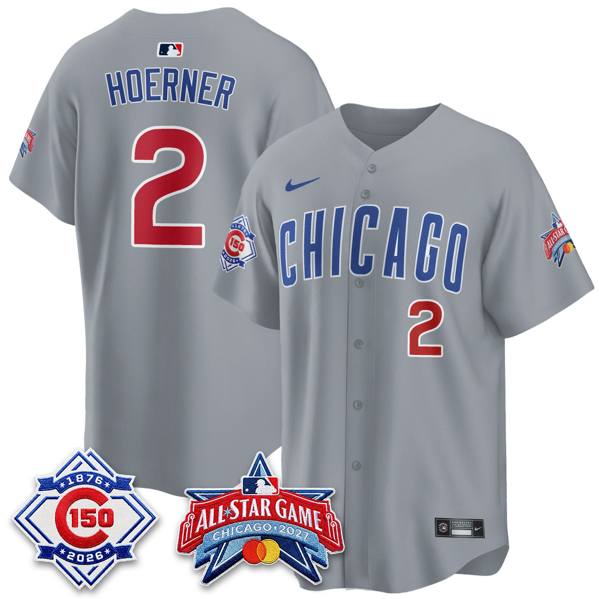 CHC 2027 All Star Game Vapor Limited Jersey - Stitched