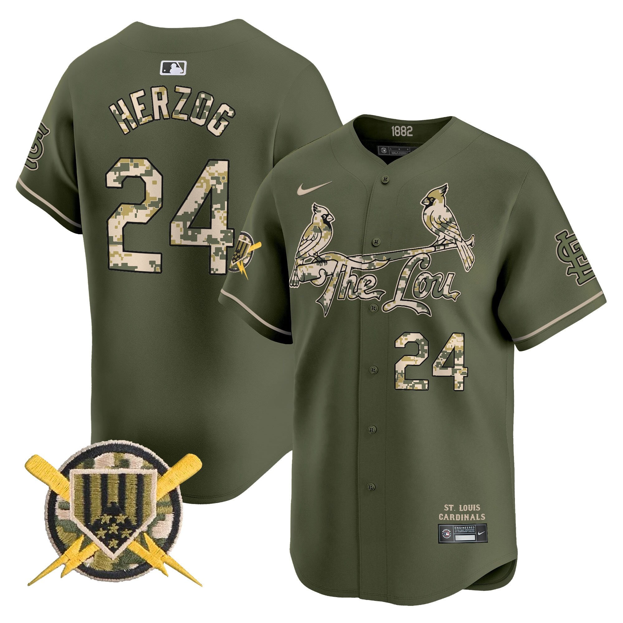 STL Armed Forces Day Vapor Premier Limited Jersey - Stitched