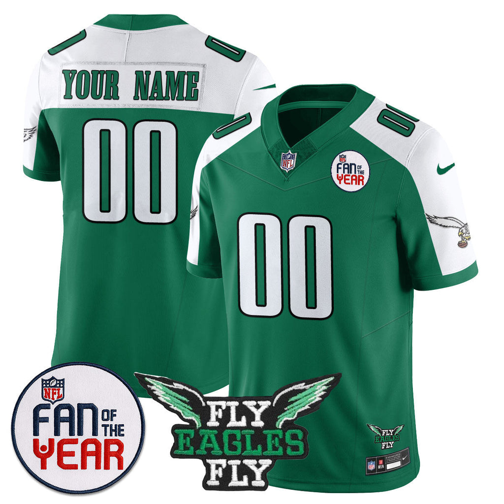 Men's Philadelphia Eagles "Fan Of The Year" Jersey - All Stitched