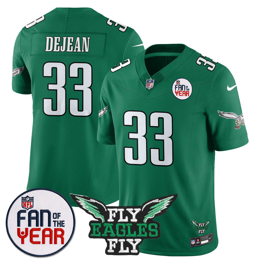 Men's Philadelphia Eagles "Fan Of The Year" Jersey - All Stitched