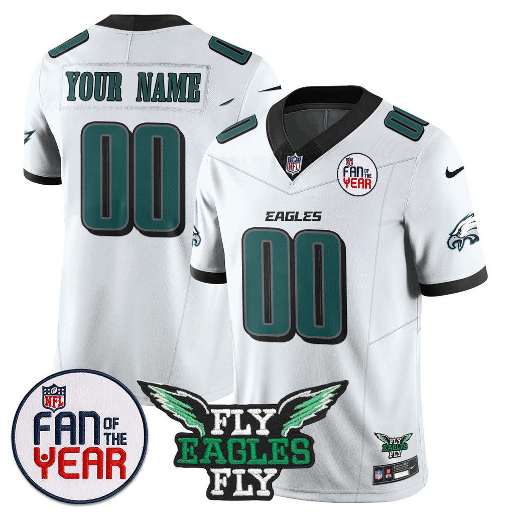 Men's Philadelphia Eagles "Fan Of The Year" Jersey - All Stitched