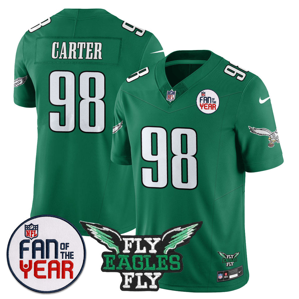 Men's Philadelphia Eagles "Fan Of The Year" Jersey - All Stitched