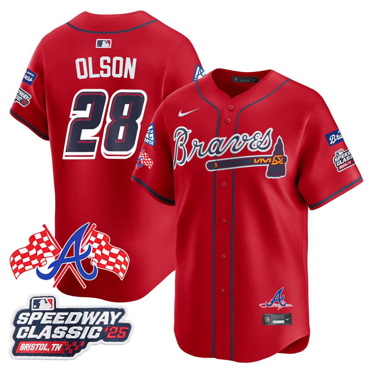 AB 2025 Speedway Classic Limited Jersey V1 - Stitched