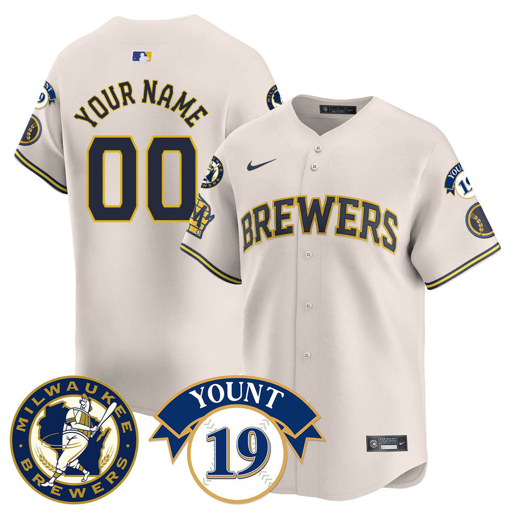 MB 2025 Limited Jersey - Robin Yount Patch - Stitched