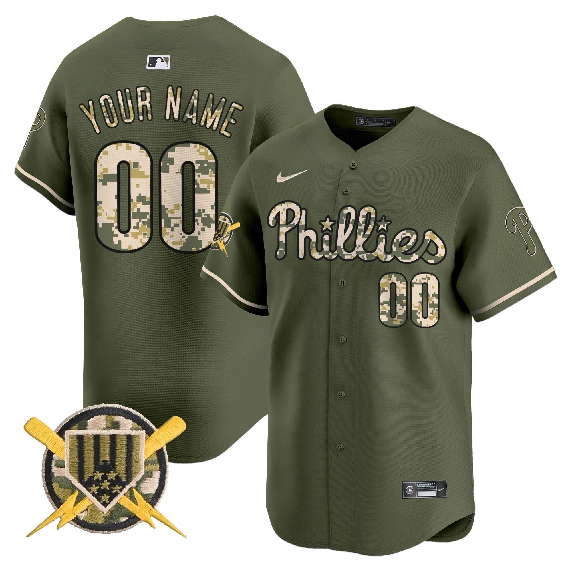 PP Armed Forces Day Vapor Premier Limited Custom Jersey - Stitched