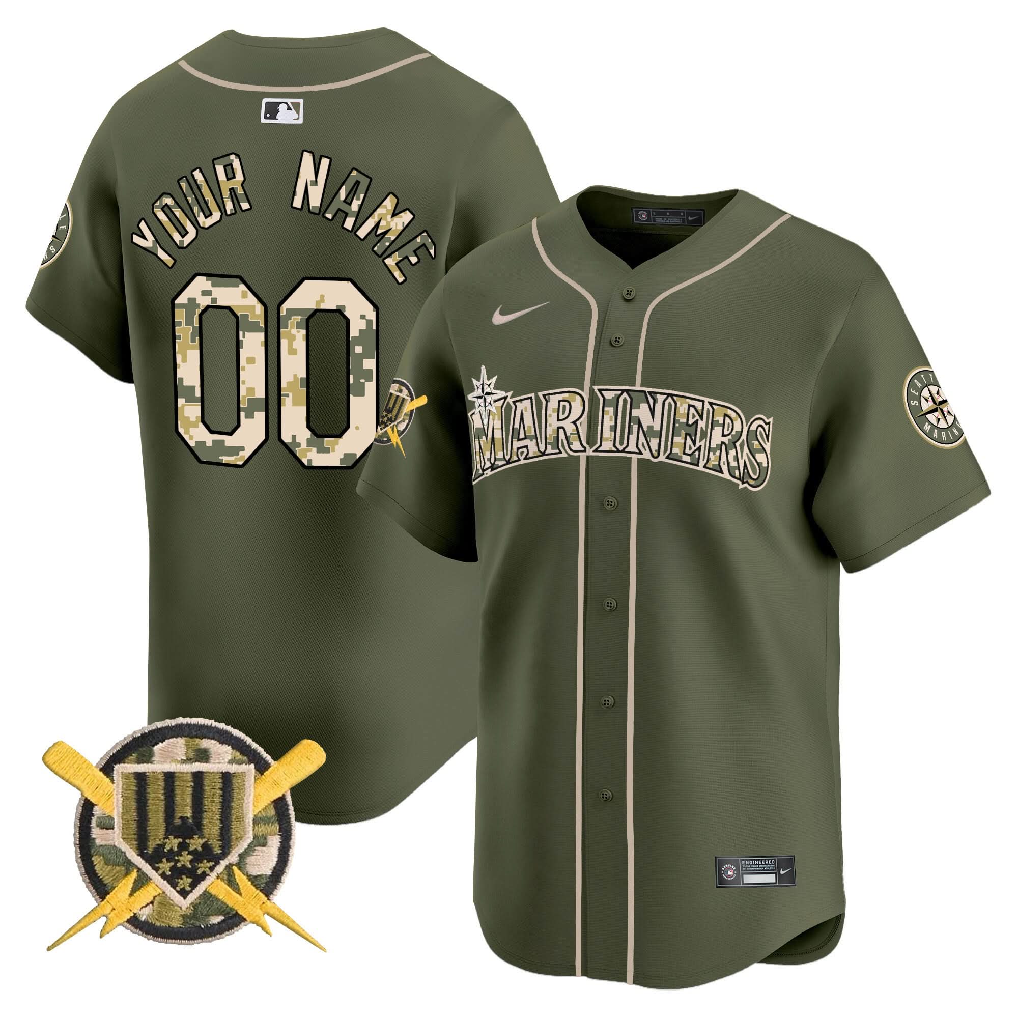 SM Armed Forces Day Vapor Premier Limited Custom Jersey - Stitched