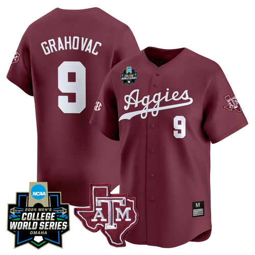 Aggies 2024 College World Series Vapor Premier Limited Jersey