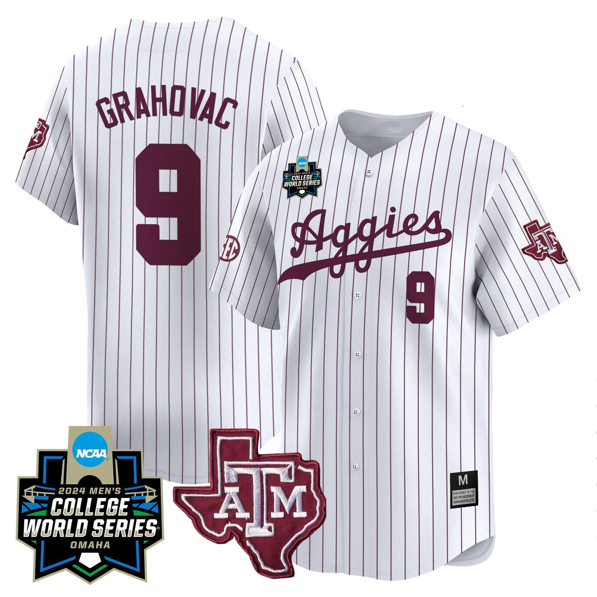 Aggies 2024 College World Series Vapor Premier Limited Jersey