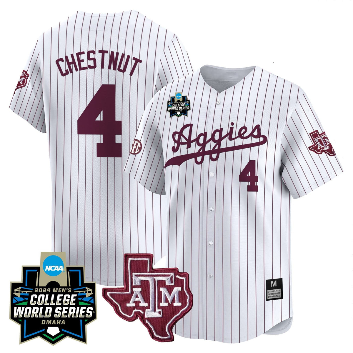 Aggies 2024 College World Series Vapor Premier Limited Jersey