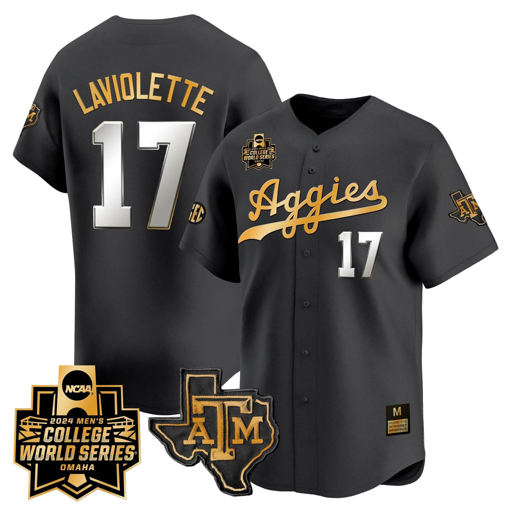 Aggies 2024 College World Series Vapor Premier Limited Jersey