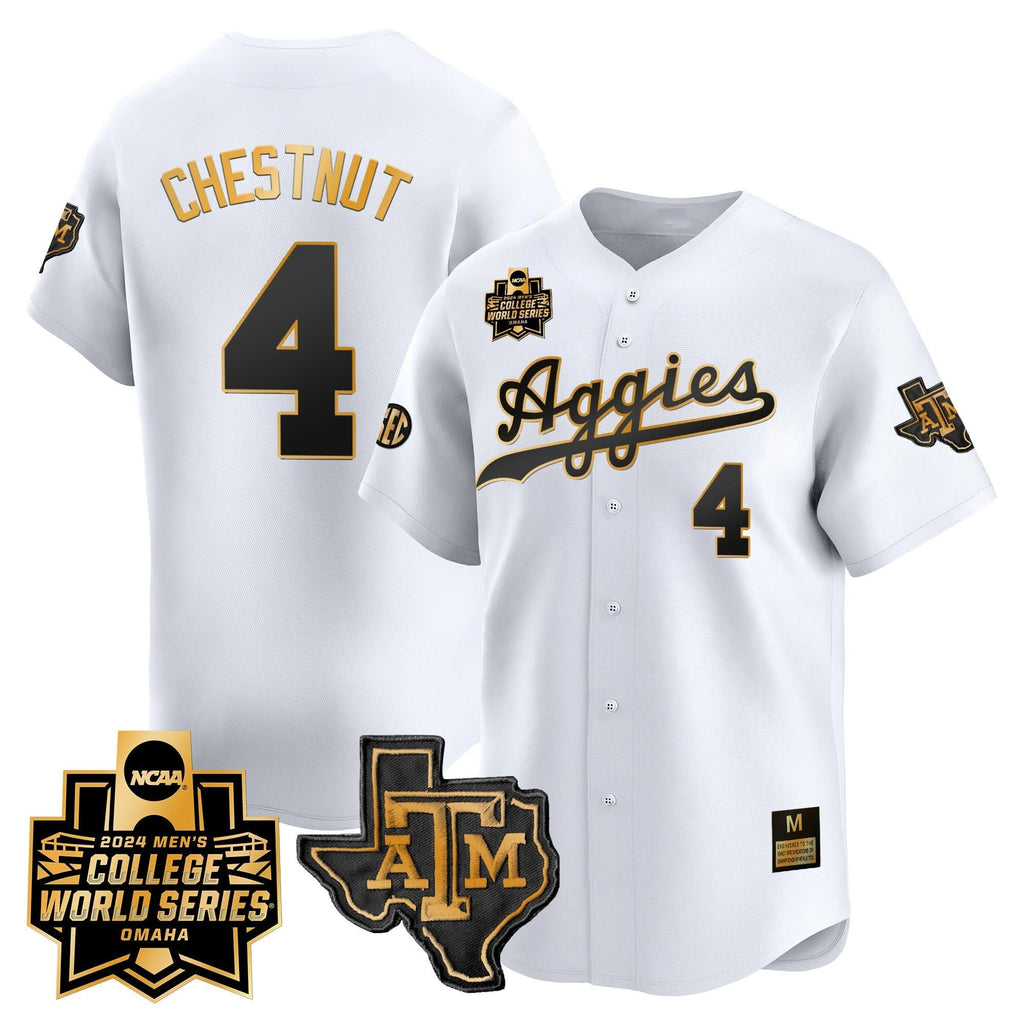 Aggies 2024 College World Series Vapor Premier Limited Jersey