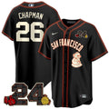 SFG 2024 Willie Mays Patch Vapor Premier Limited Jersey V2 - Stitched
