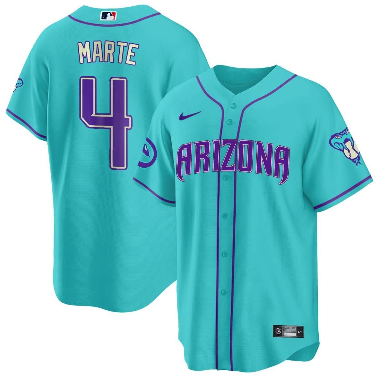 2024 AD Teal Purple Jersey - Stitched