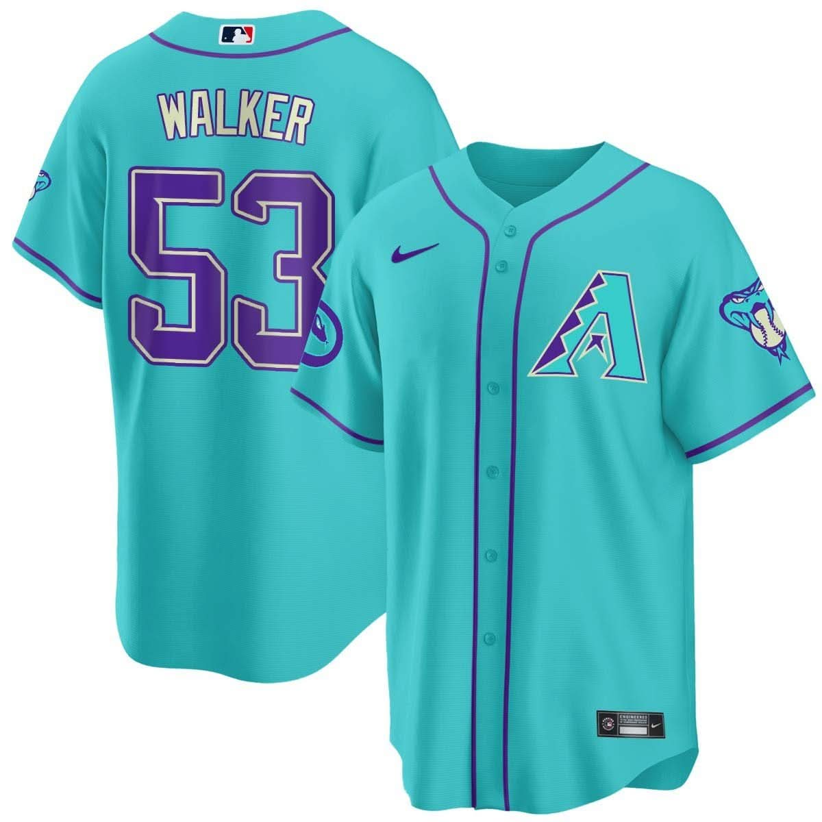 2024 AD Teal Purple Jersey - Stitched