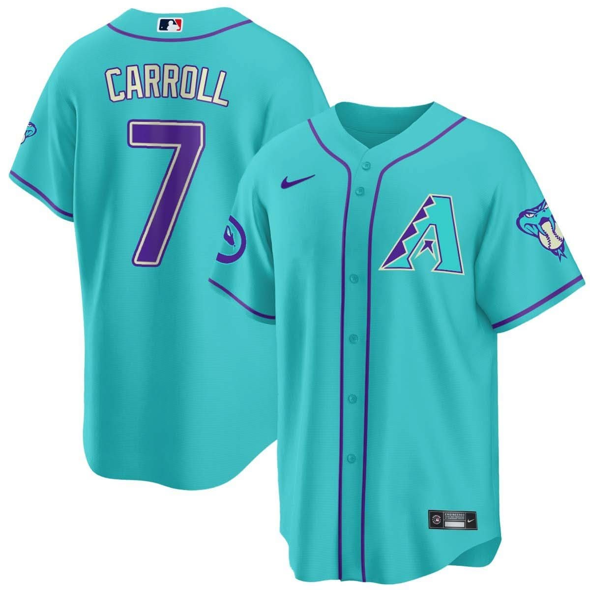 2024 AD Teal Purple Jersey - Stitched