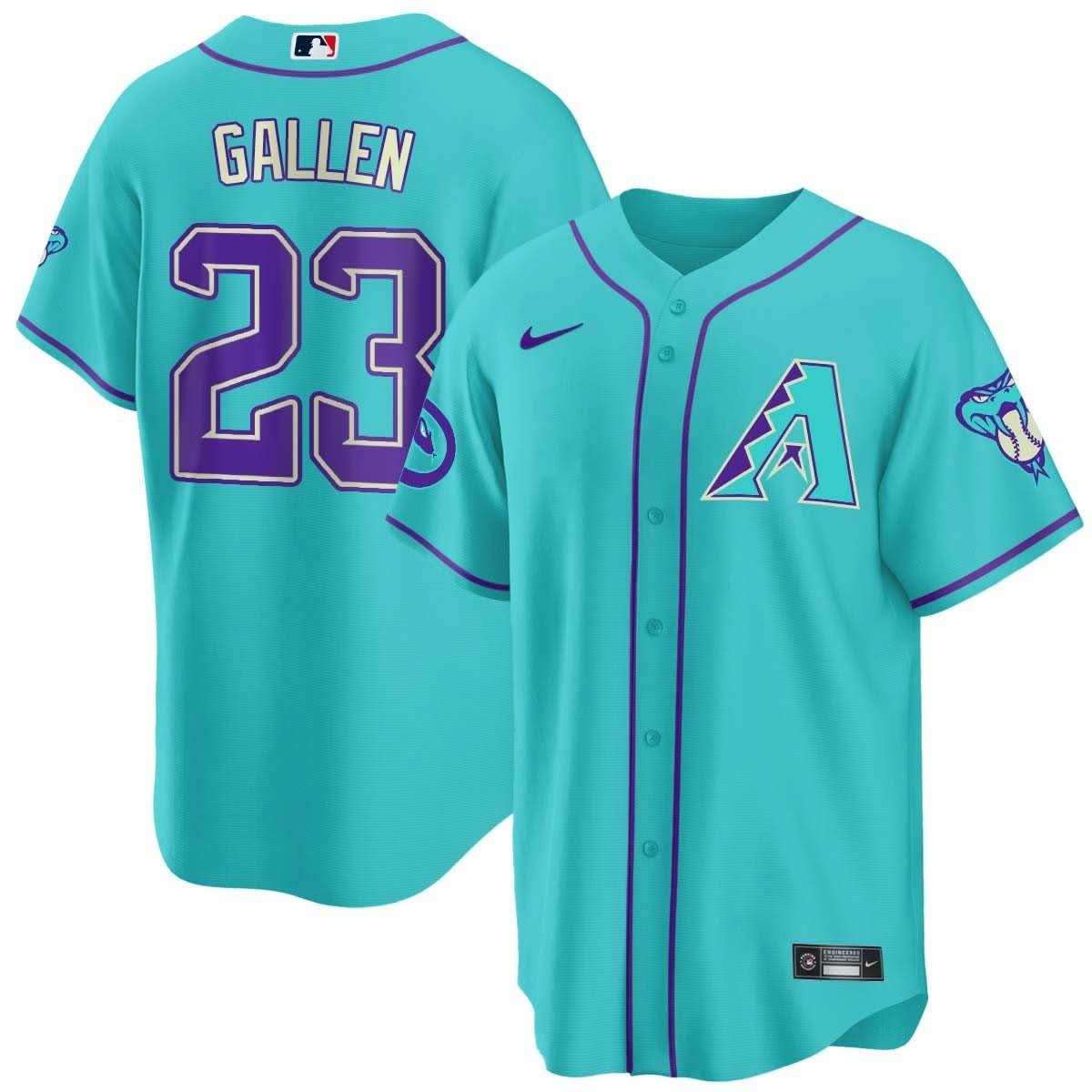 2024 AD Teal Purple Jersey - Stitched