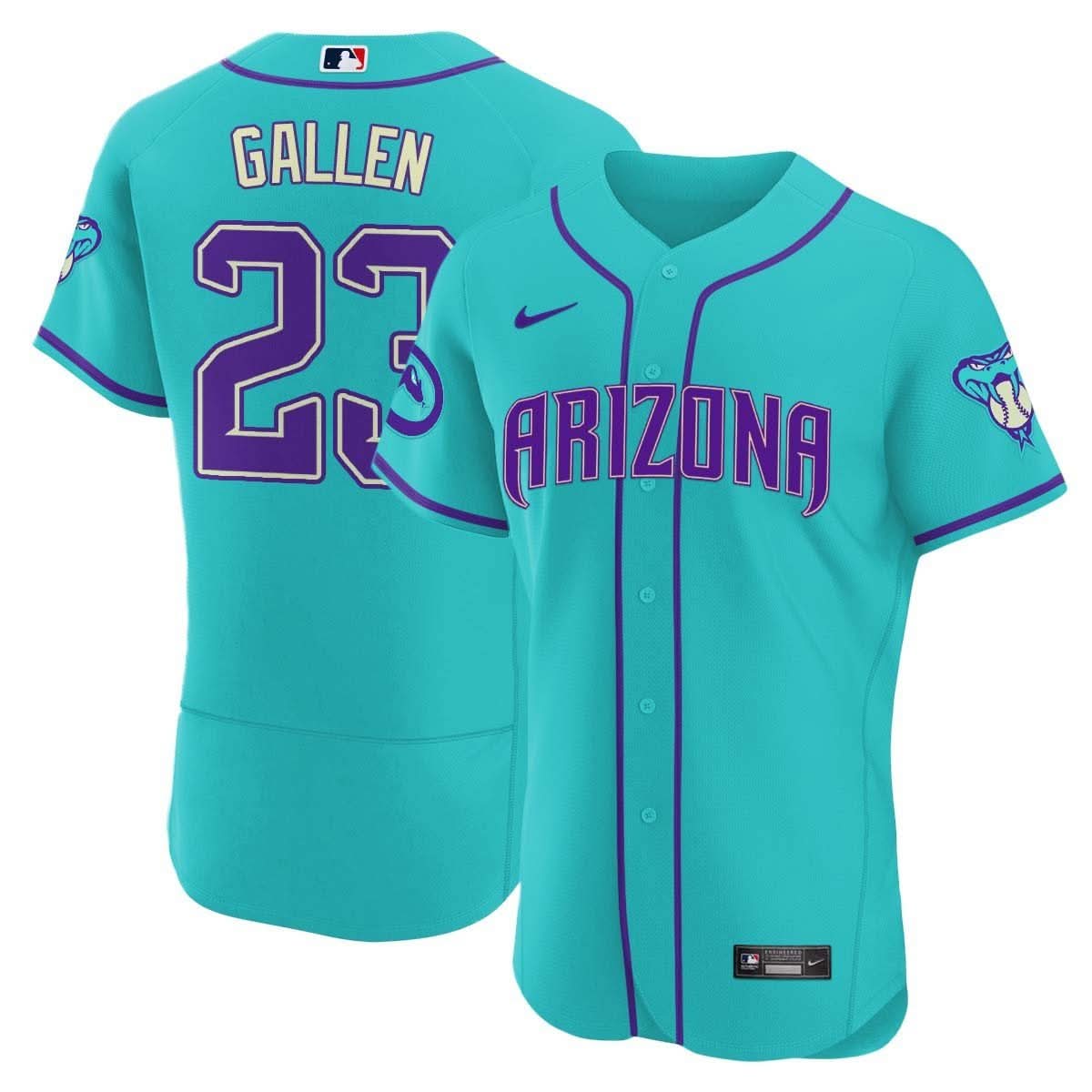 2024 AD Teal Purple Jersey - Stitched