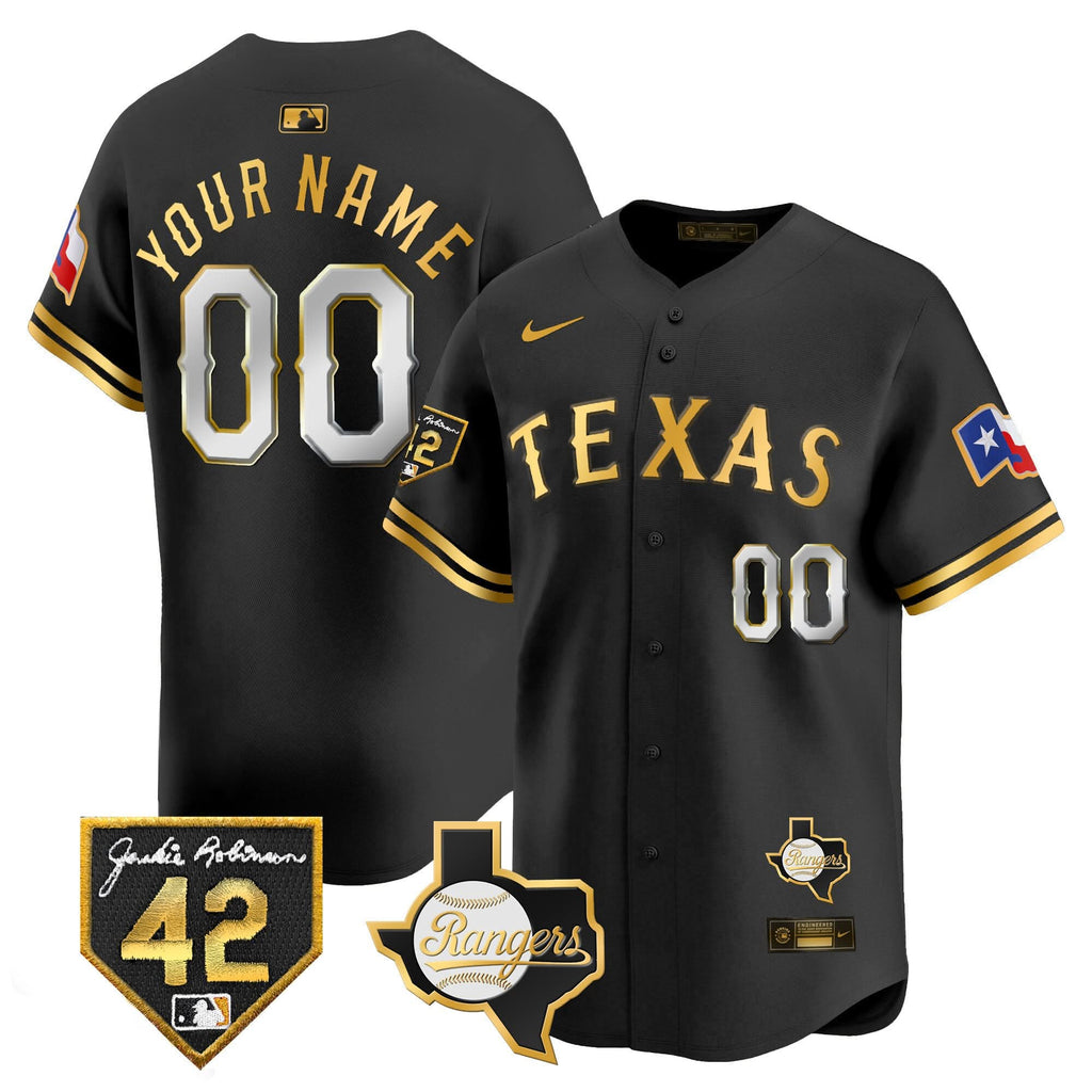 TR 2024 Jackie Robinson Patch Vapor Premier Limited Custom Jersey - Stitched