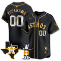 HA Houston Rodeo Patch Vapor Premier Limited Custom Jersey V2 - Stitched