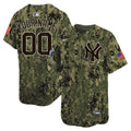 NYY USMC Alternate Vapor Premier Limited Custom Jersey - Stitched
