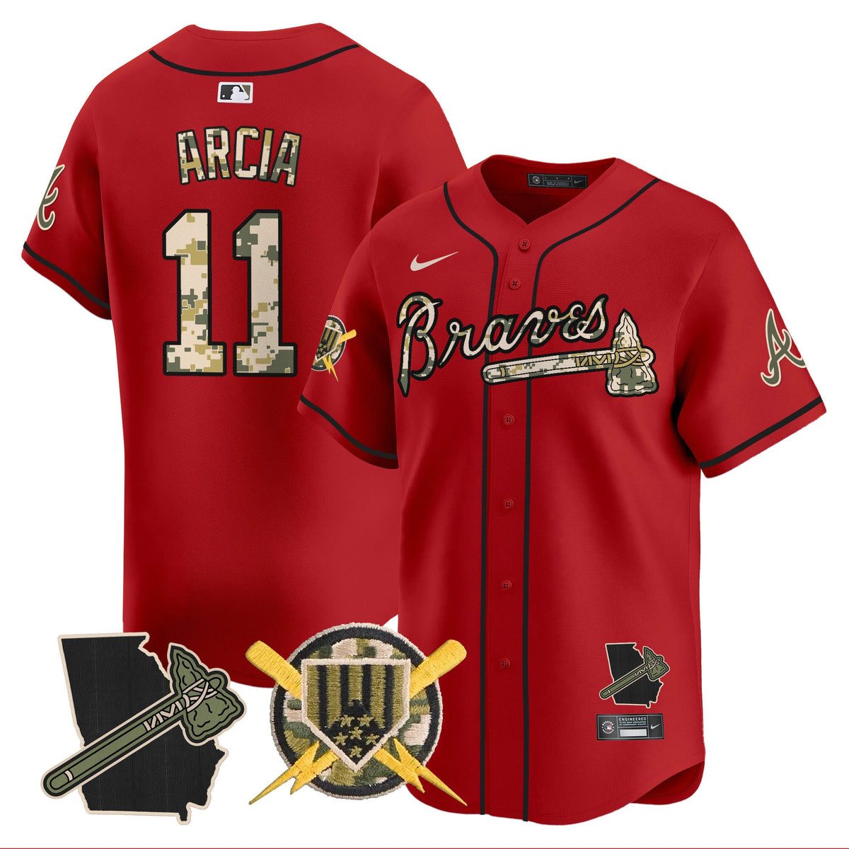 ATL Armed Forces Day Vapor Premier Limited Jersey - Stitched