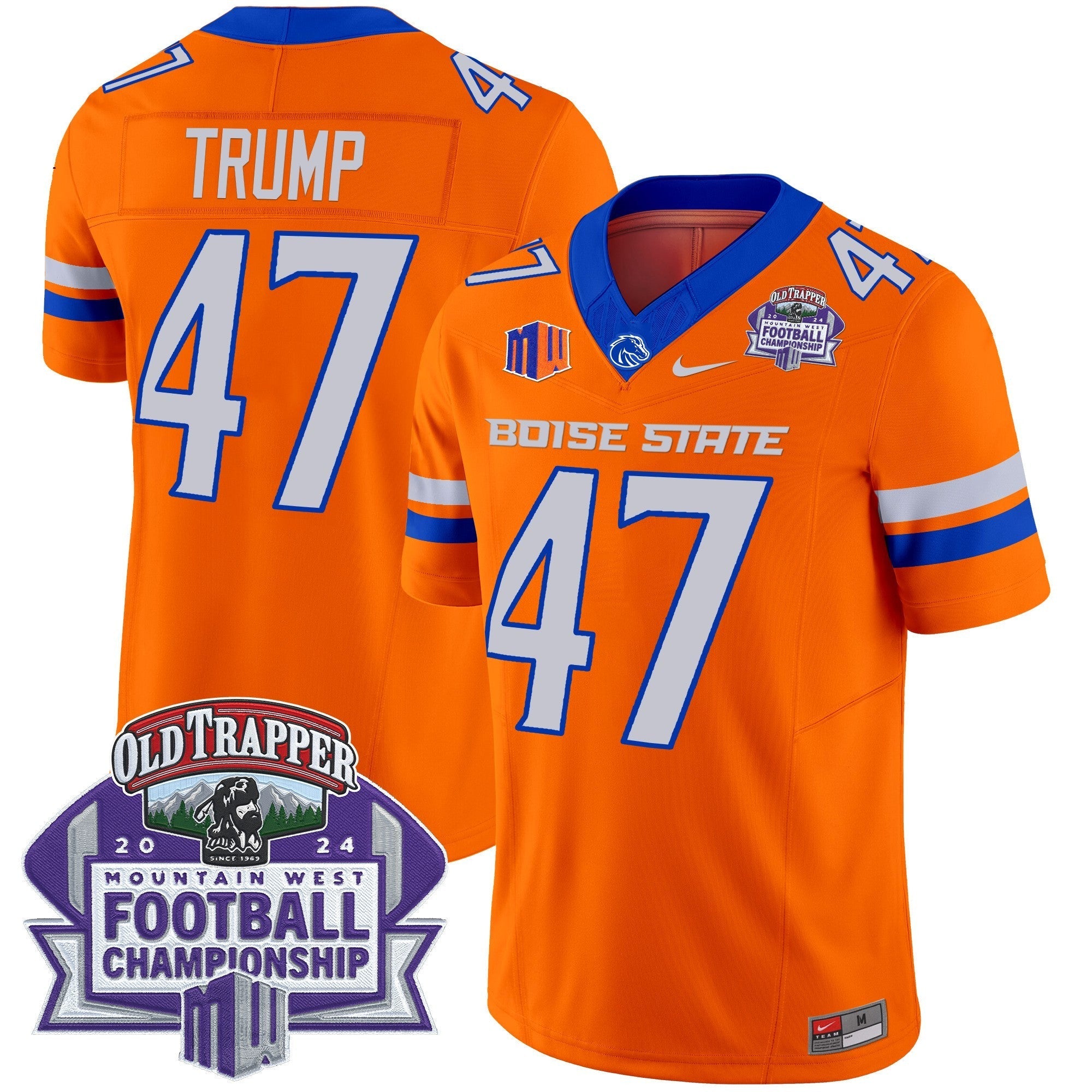 Men's Boise State Broncos 2024 Championship Vapor Limited Jersey - All Stitched