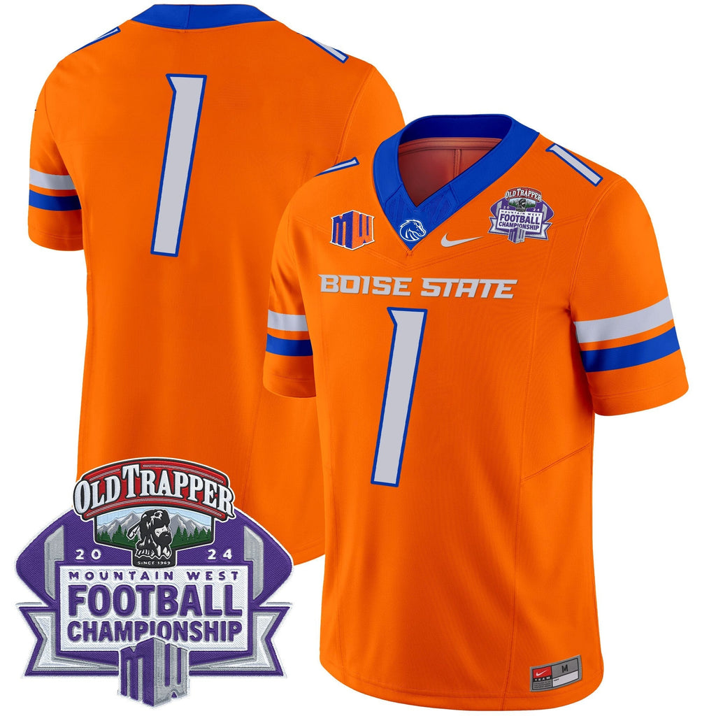 Men's Boise State Broncos 2024 Championship Vapor Limited Jersey - All Stitched