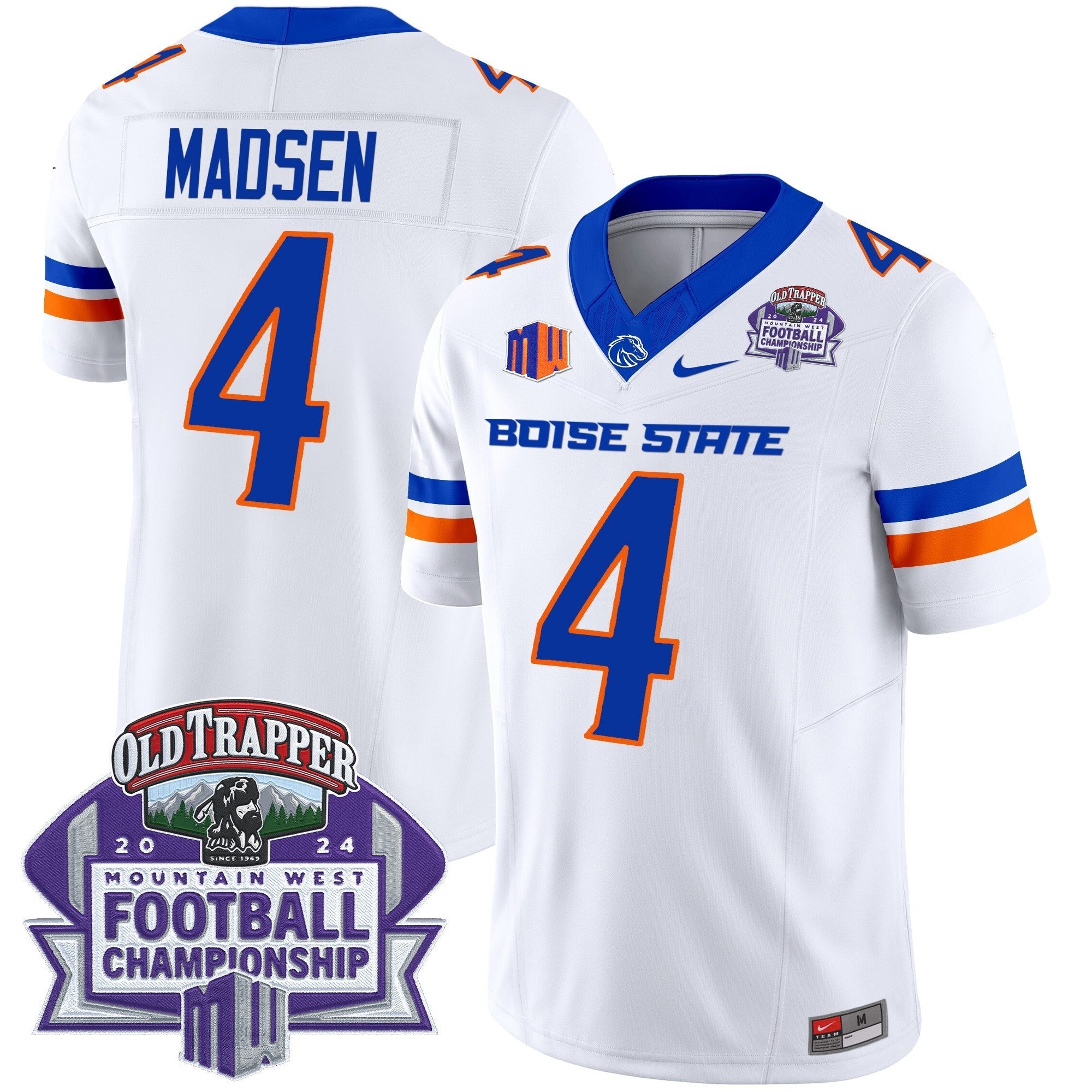 Men's Boise State Broncos 2024 Championship Vapor Limited Jersey - All Stitched
