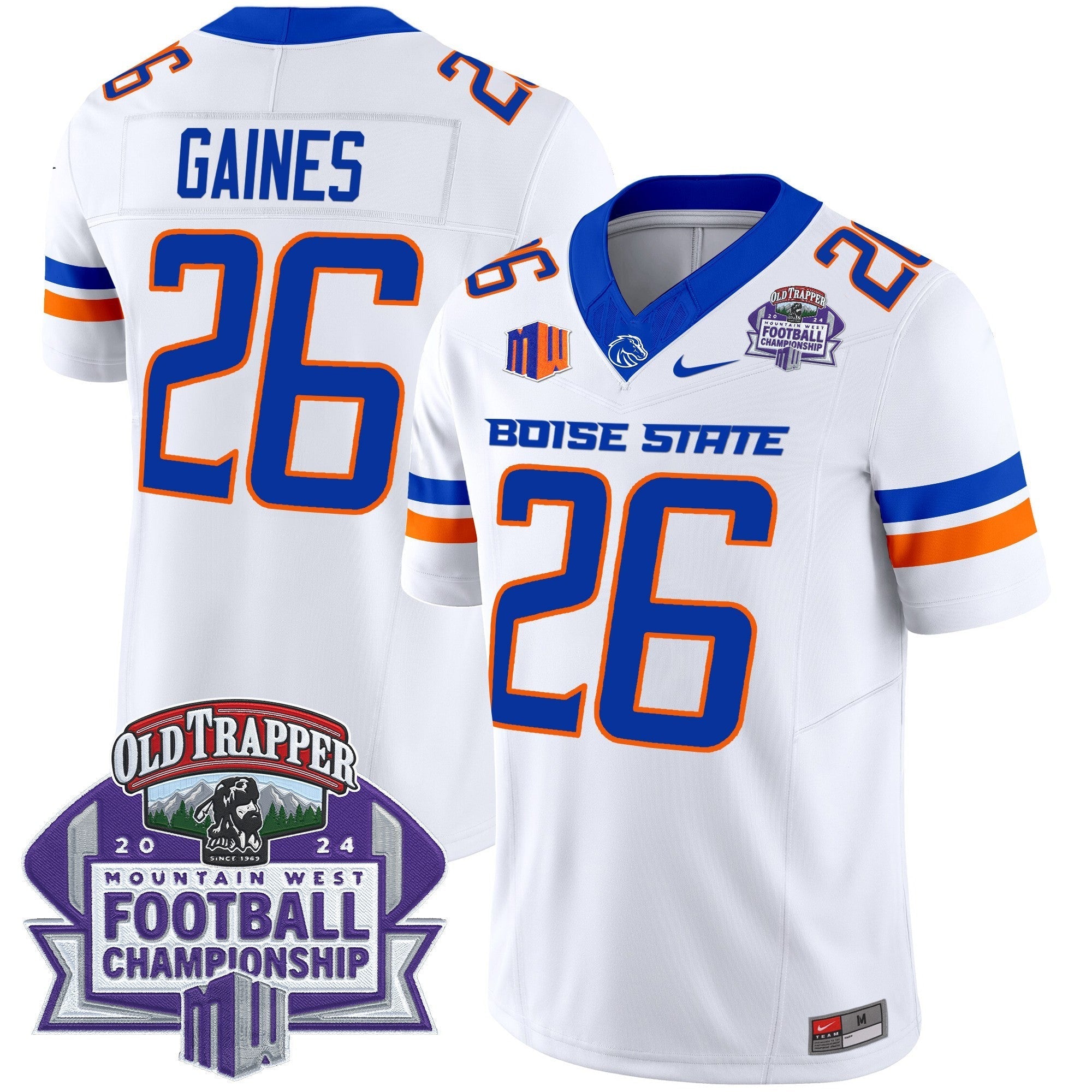 Men's Boise State Broncos 2024 Championship Vapor Limited Jersey - All Stitched
