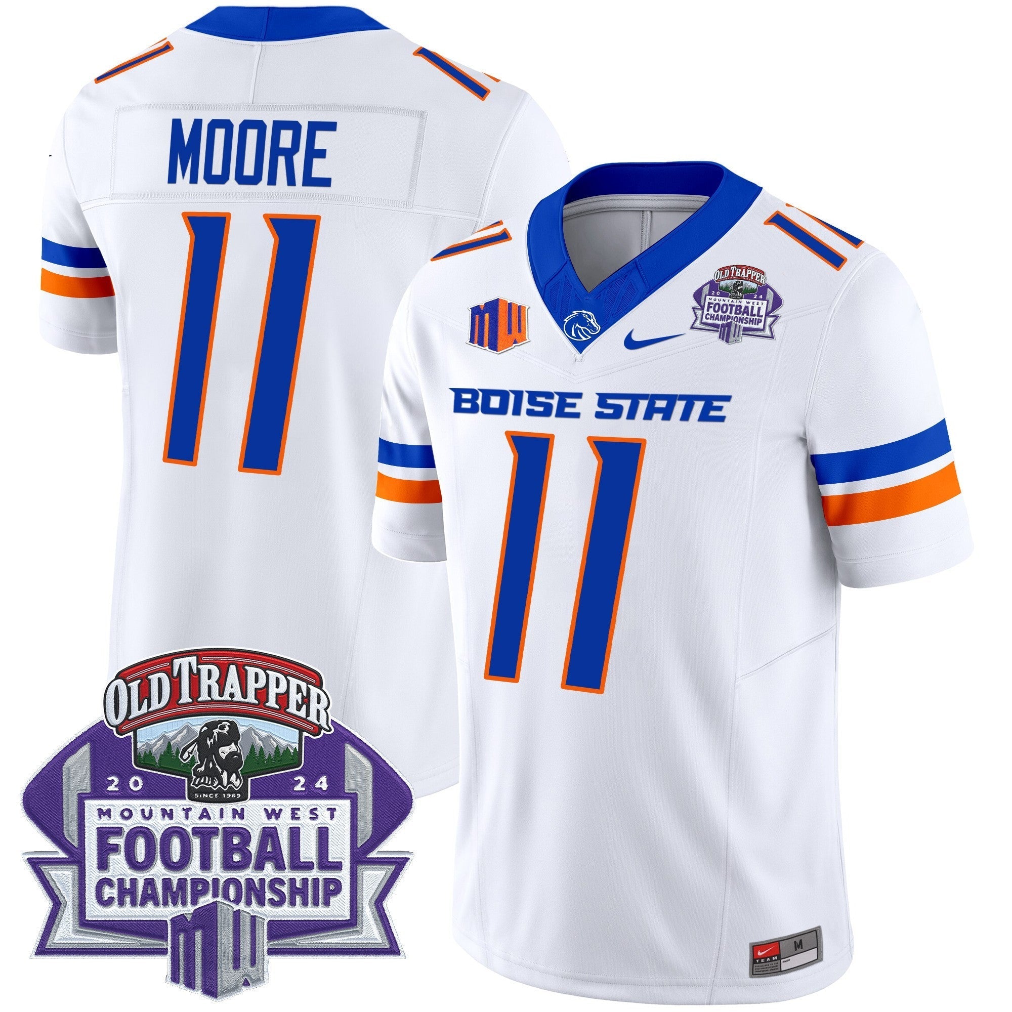 Men's Boise State Broncos 2024 Championship Vapor Limited Jersey - All Stitched