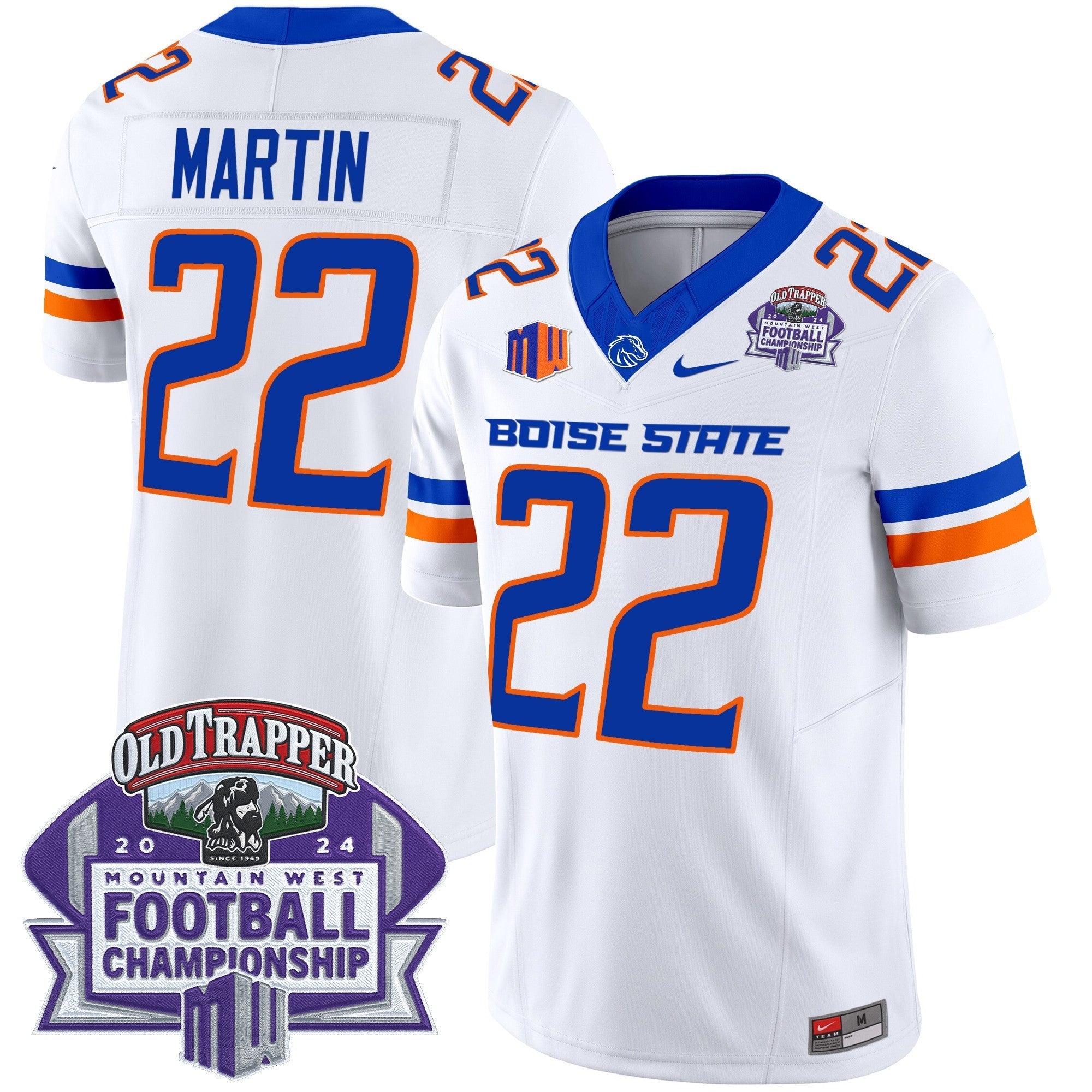 Men's Boise State Broncos 2024 Championship Vapor Limited Jersey - All Stitched