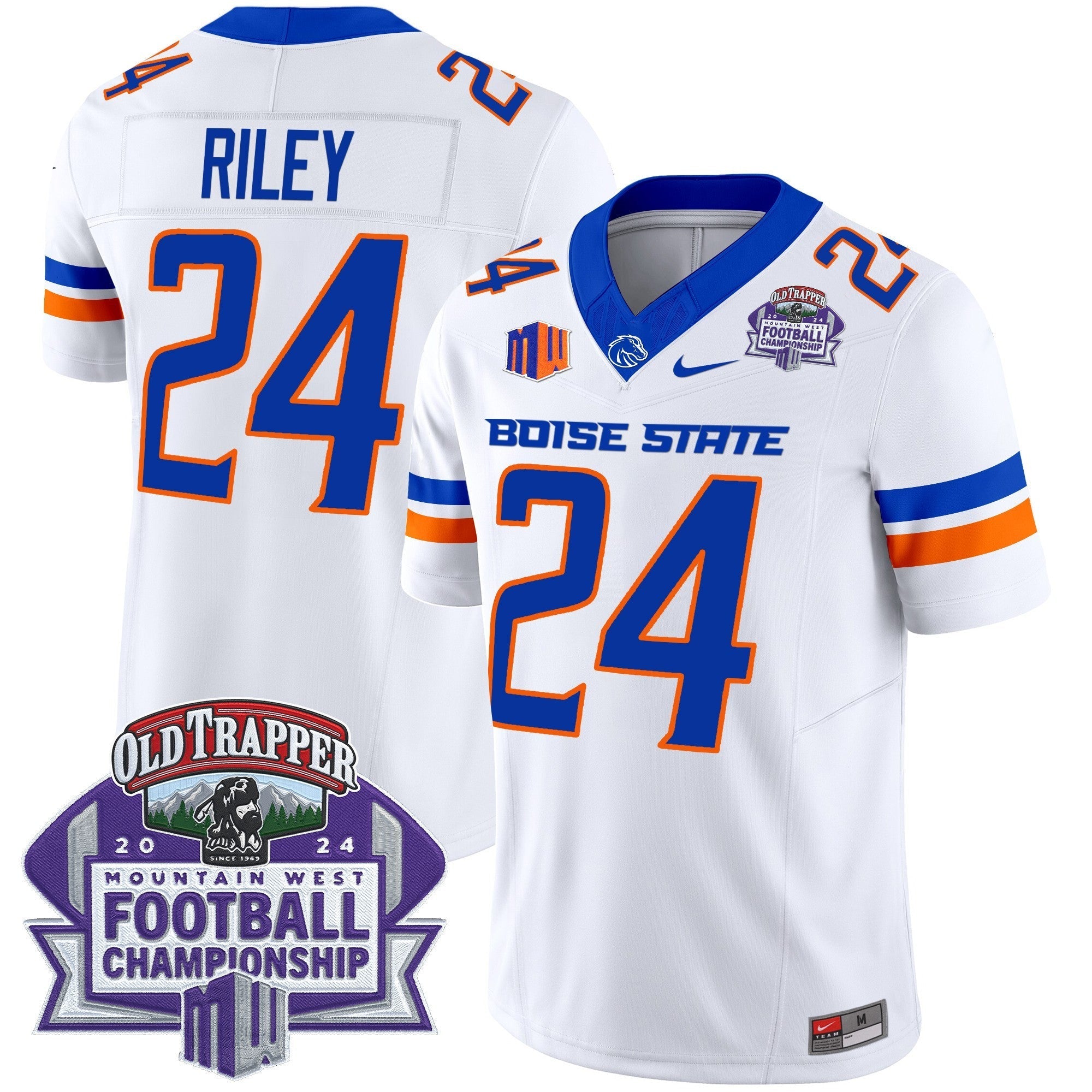Men's Boise State Broncos 2024 Championship Vapor Limited Jersey - All Stitched