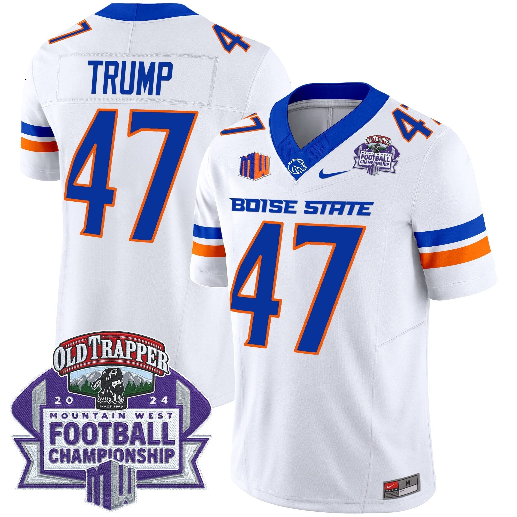 Men's Boise State Broncos 2024 Championship Vapor Limited Jersey - All Stitched