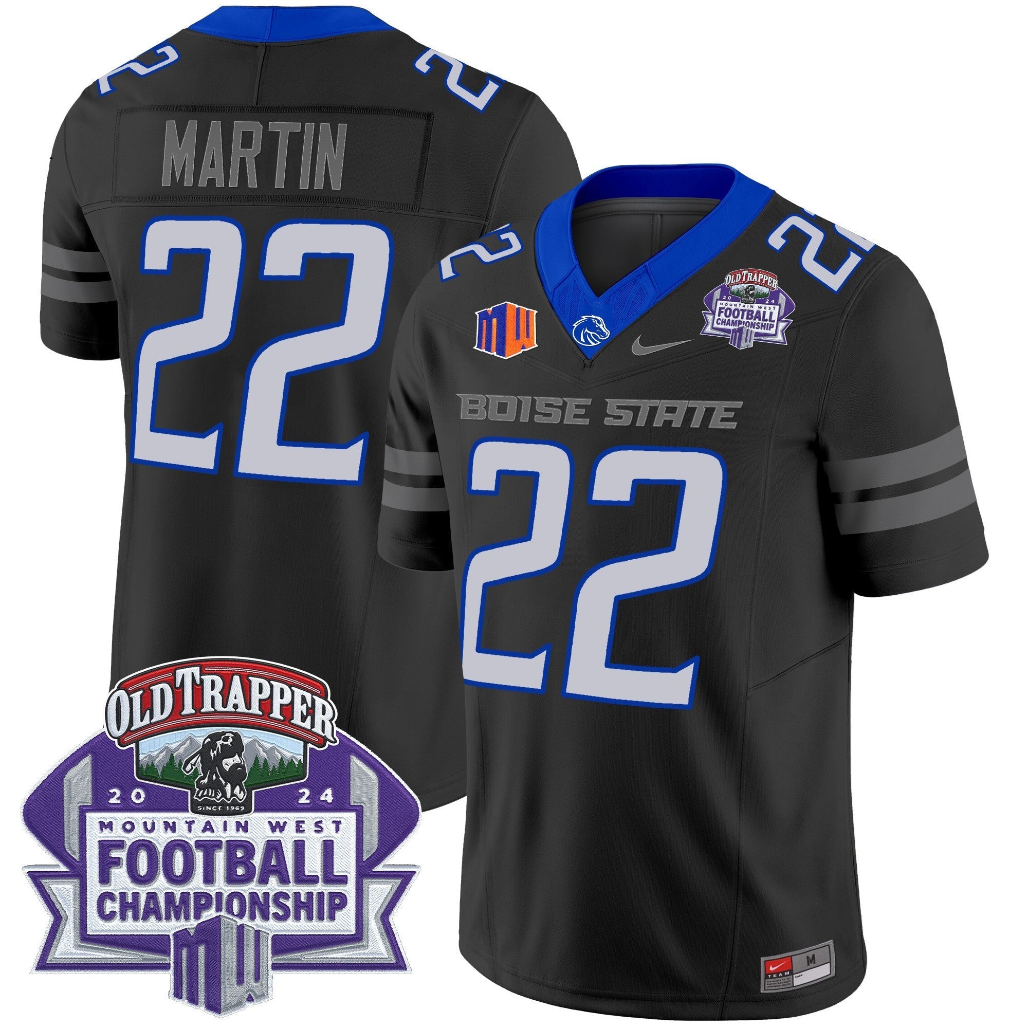 Men's Boise State Broncos 2024 Championship Vapor Limited Jersey - All Stitched