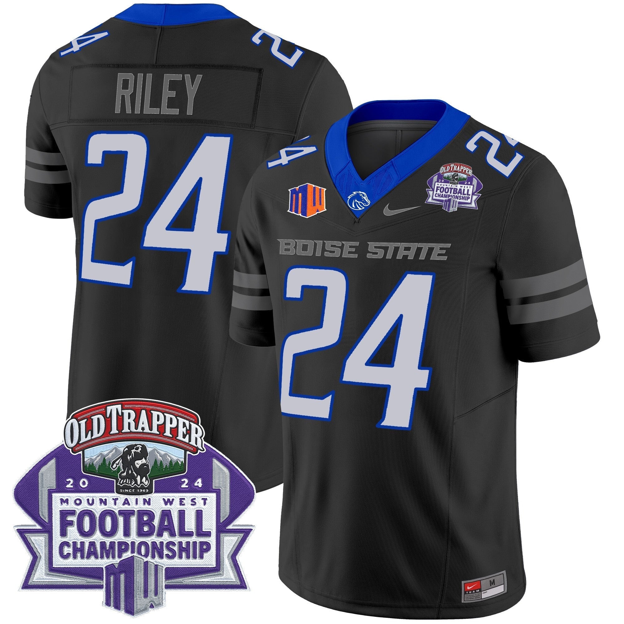 Men's Boise State Broncos 2024 Championship Vapor Limited Jersey - All Stitched