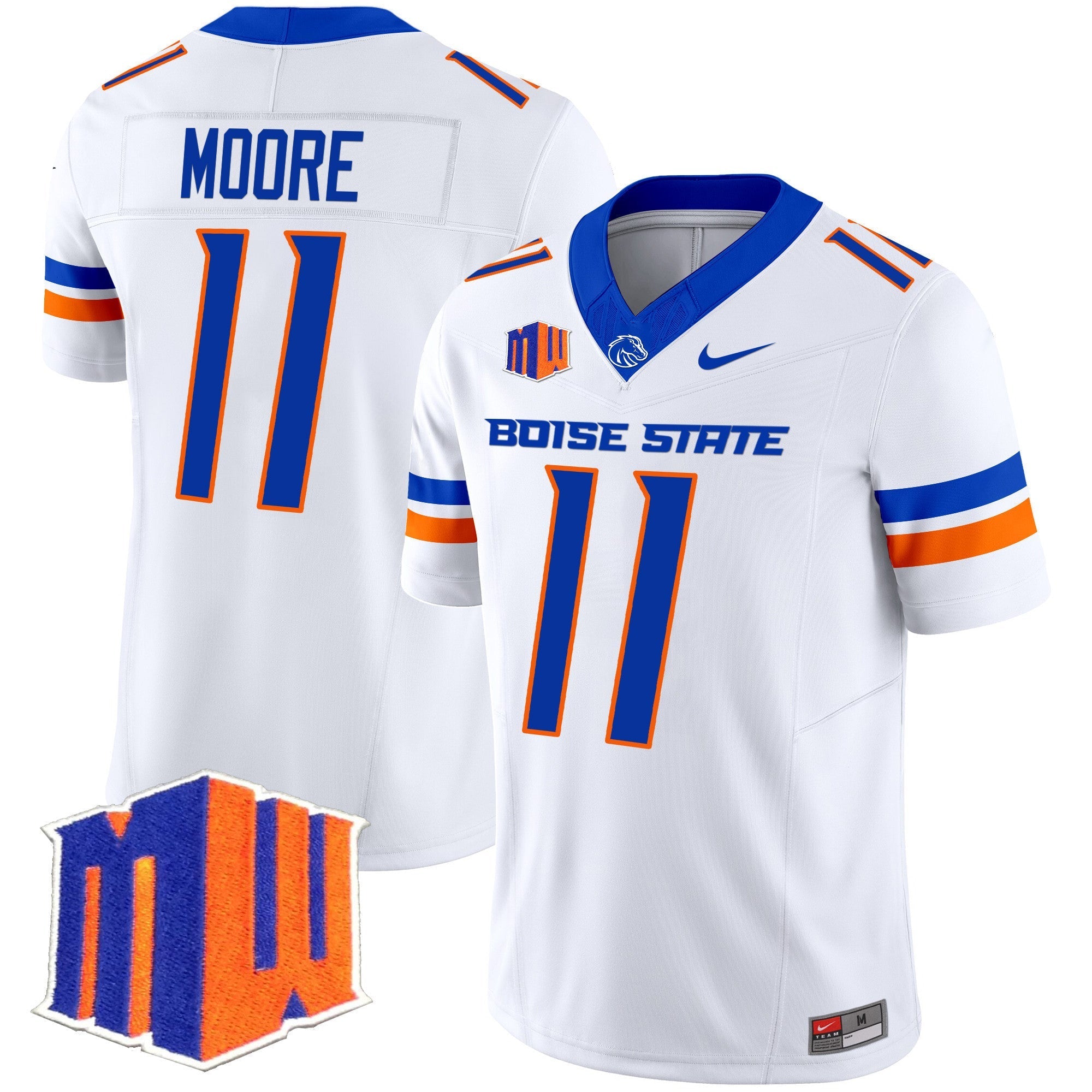 Men's Boise State Broncos 2024 Vapor Limited Jersey - All Stitched