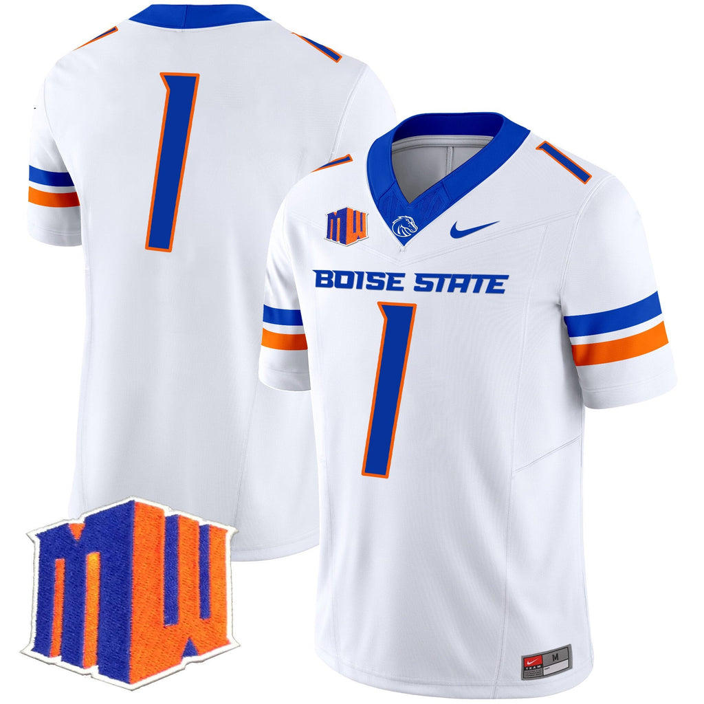 Men's Boise State Broncos 2024 Vapor Limited Jersey - All Stitched