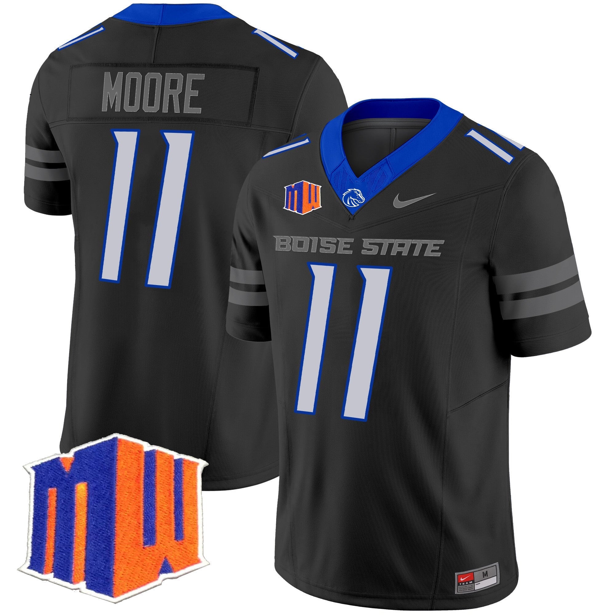 Men's Boise State Broncos 2024 Vapor Limited Jersey - All Stitched