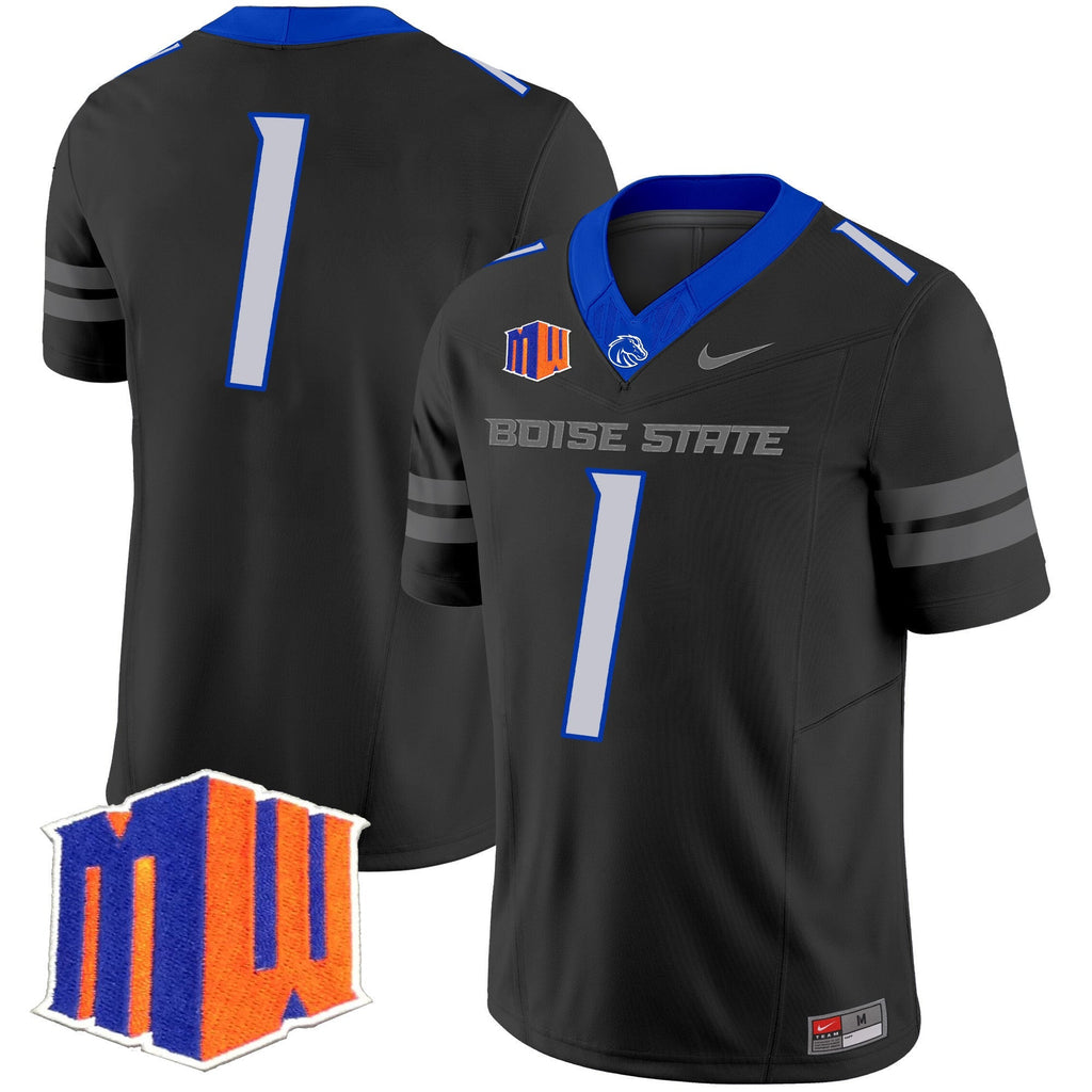Men's Boise State Broncos 2024 Vapor Limited Jersey - All Stitched