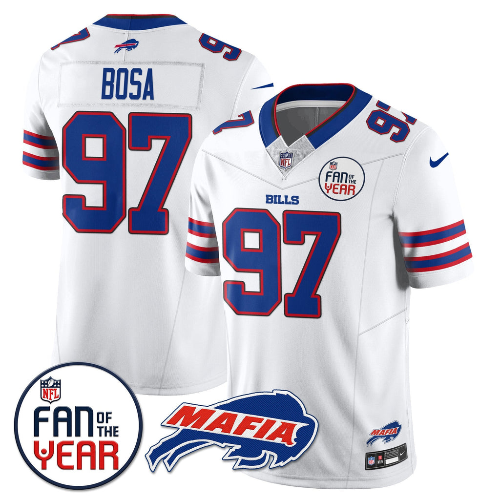 Men's Buffalo Bills "Fan Of The Year" Jersey - All Stitched