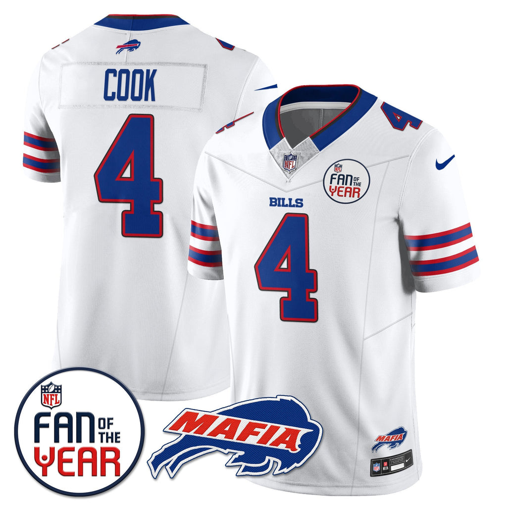 Men's Buffalo Bills "Fan Of The Year" Jersey - All Stitched