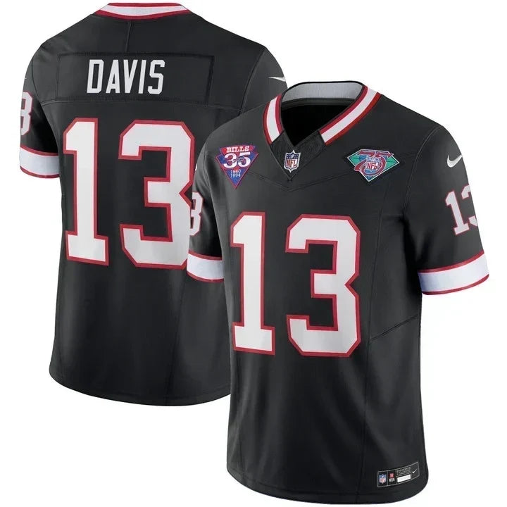 Men's Buffalo Bills 1994 Throwback Vapor Jersey - All Stitched