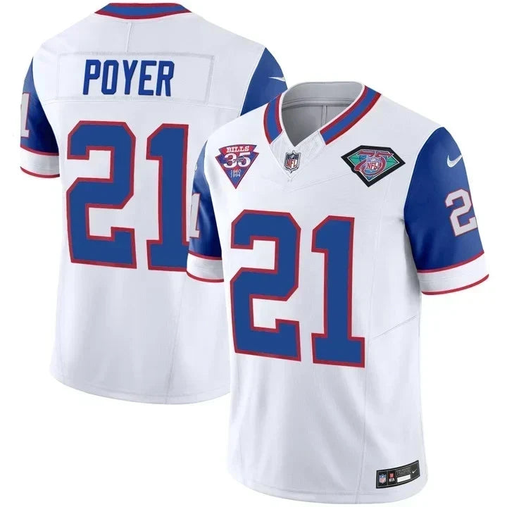 Men's Buffalo Bills 1994 Throwback Vapor Jersey - All Stitched
