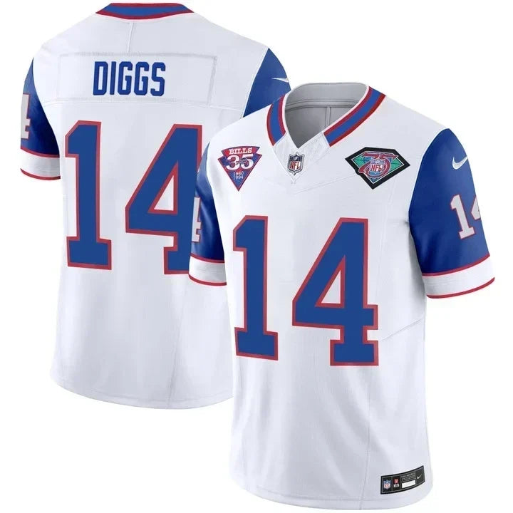 Men's Buffalo Bills 1994 Throwback Vapor Jersey - All Stitched