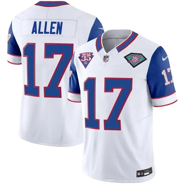 Men's Buffalo Bills 1994 Throwback Vapor Jersey - All Stitched